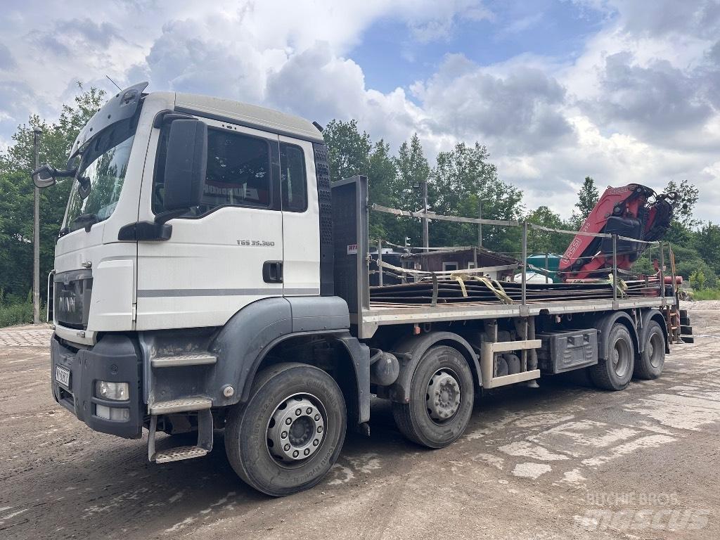 MAN TGS 35.360 8x4 Darus teherautók