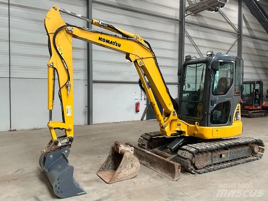 Komatsu PC 55 MR-3 Mini kotrók < 7t