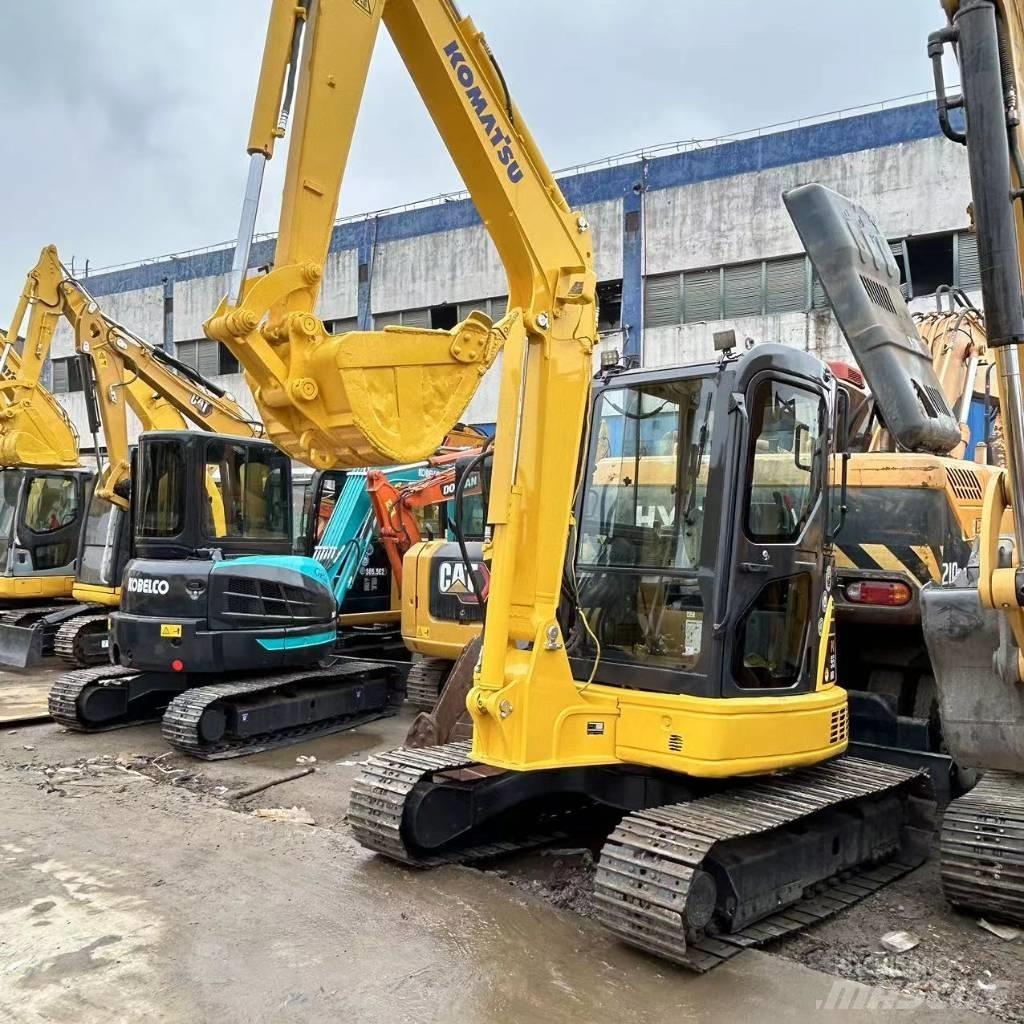 Komatsu PC 55 Mini kotrók < 7t