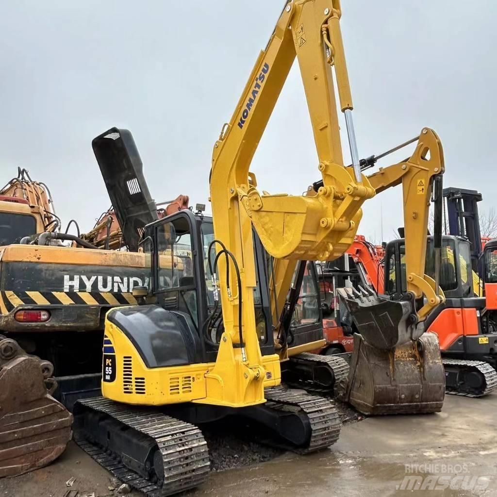 Komatsu PC 55 Mini kotrók < 7t