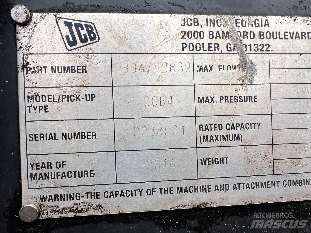 JCB 3C84 Egyéb alkatrészek