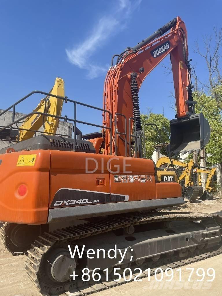 Doosan DX 340 Közepes (midi) kotrók 7 t - 12 t