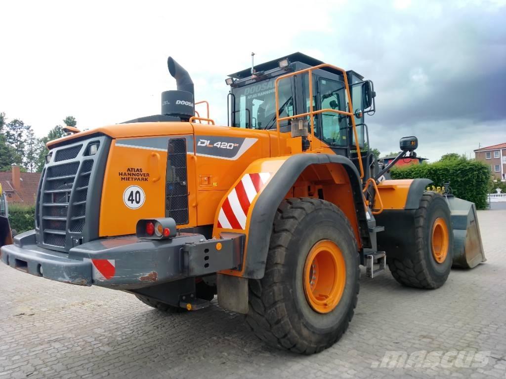 Doosan DL420 -5CVT Gumikerekes homlokrakodók