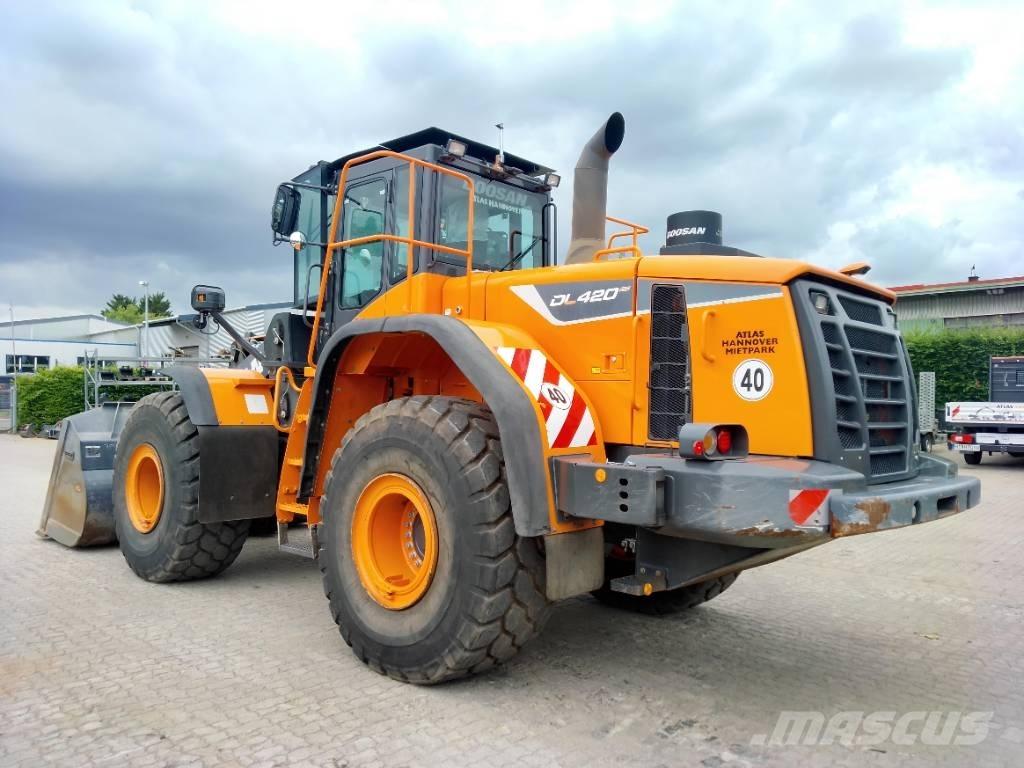 Doosan DL420 -5CVT Gumikerekes homlokrakodók