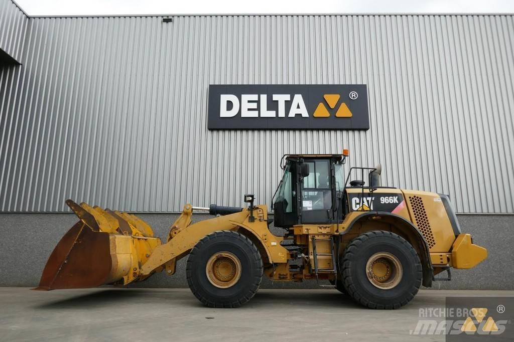 CAT 966K Gumikerekes homlokrakodók