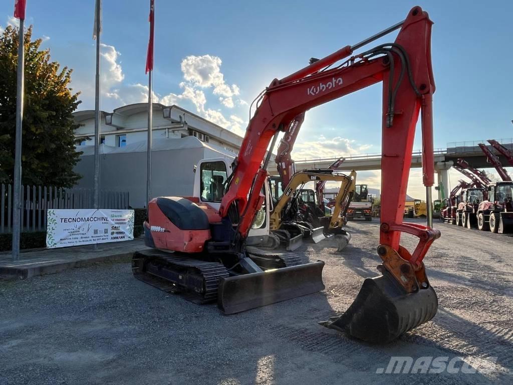 Kubota KX 080-3 A Közepes (midi) kotrók 7 t - 12 t