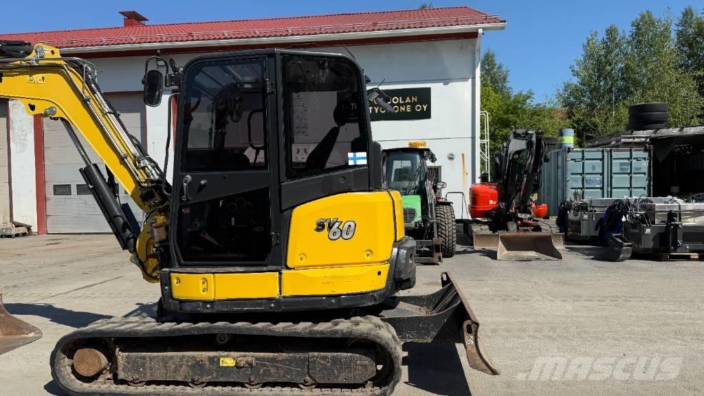 Yanmar SV 60 Mini kotrók < 7t