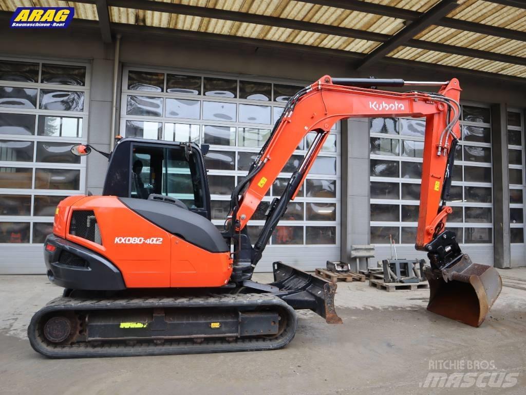 Kubota KX 080-4 Közepes (midi) kotrók 7 t - 12 t