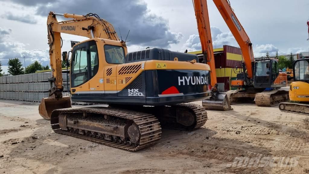 Hyundai 220 LC Lánctalpas kotrók
