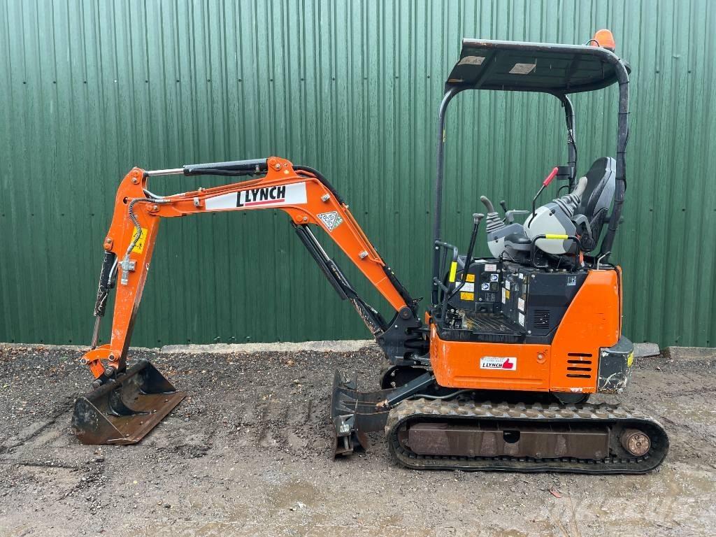 Hitachi ZX 19 U-6 Mini kotrók < 7t