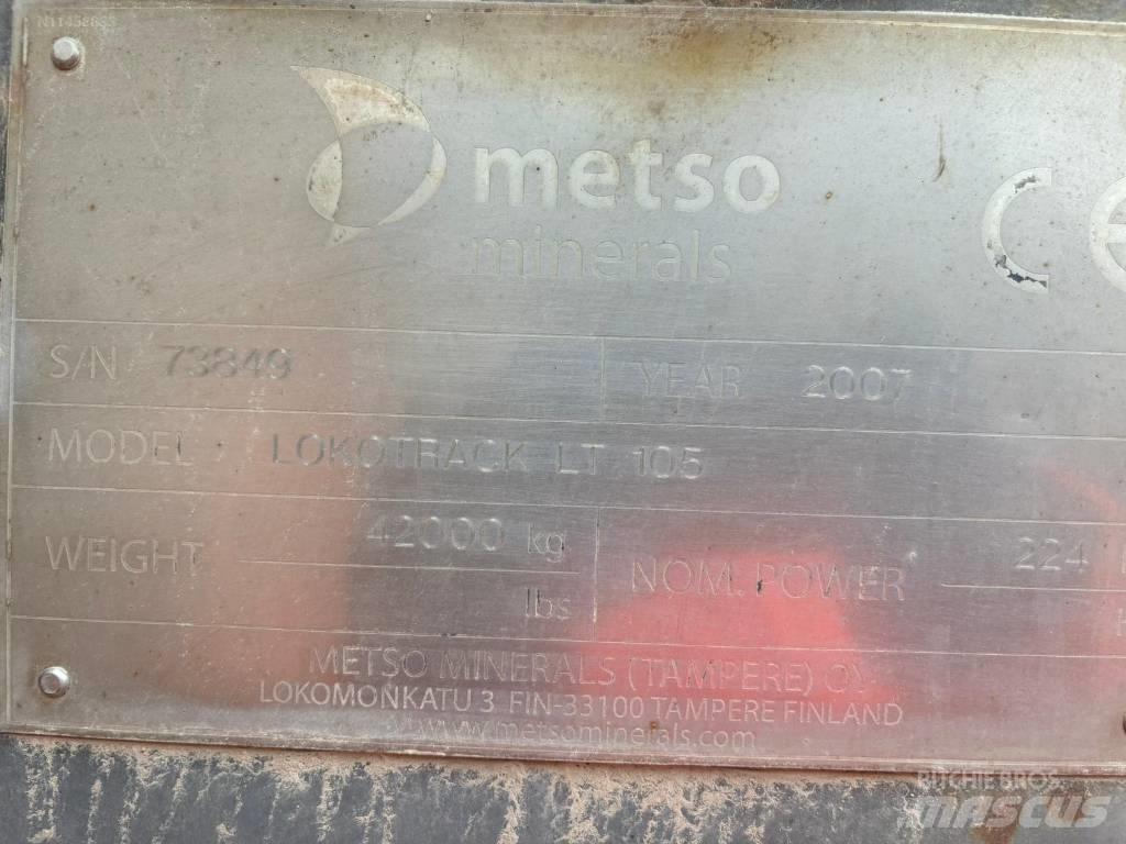 Metso LT 105 Mobil törőgépek