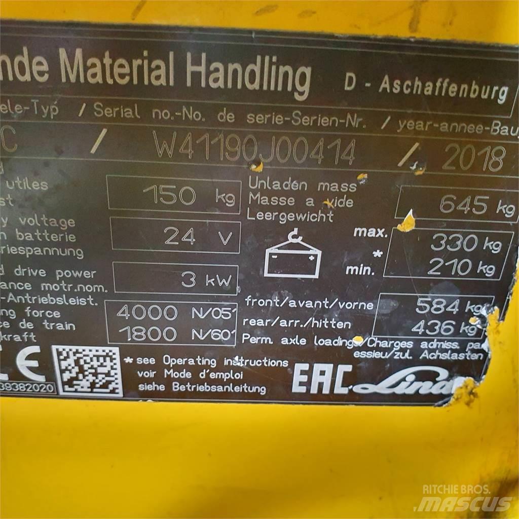 Linde P30C Vontatótargonca