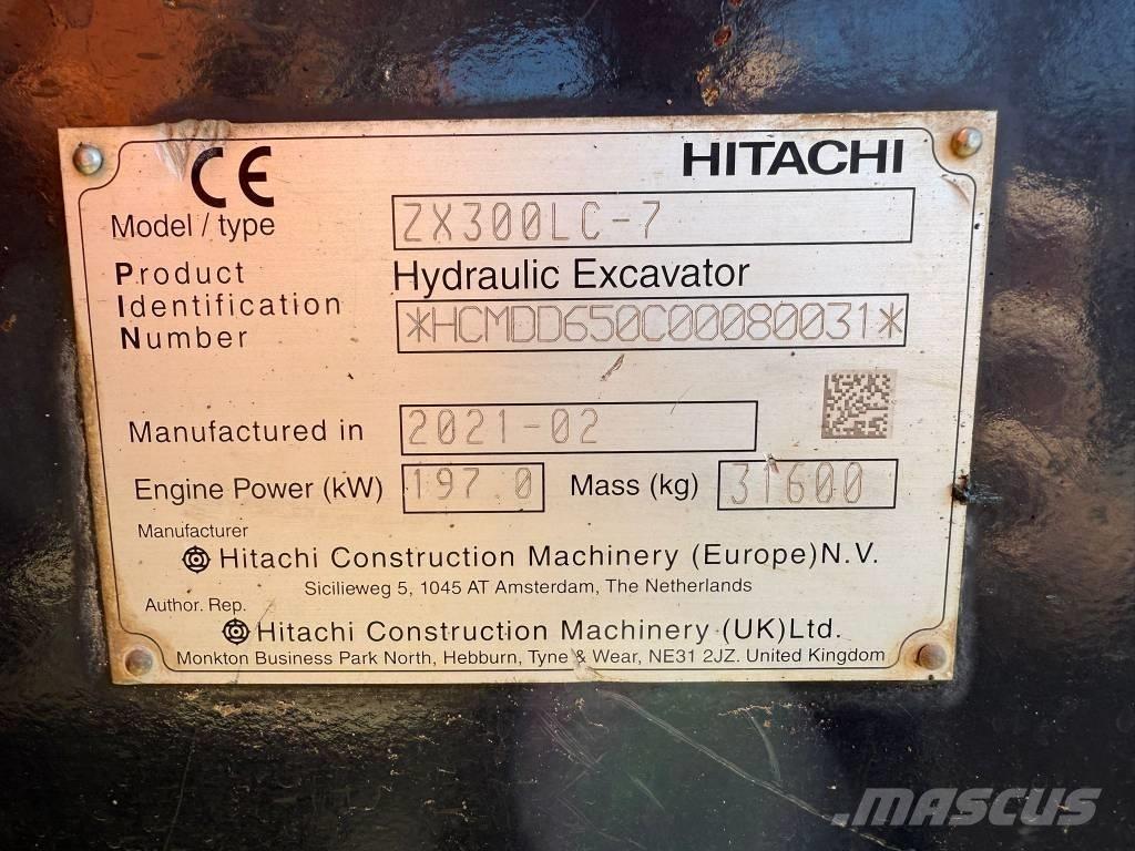 Hitachi ZX 300 LC-7 Lánctalpas kotrók