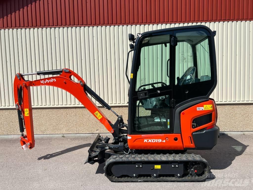 Kubota KX 019-4 Mini kotrók < 7t