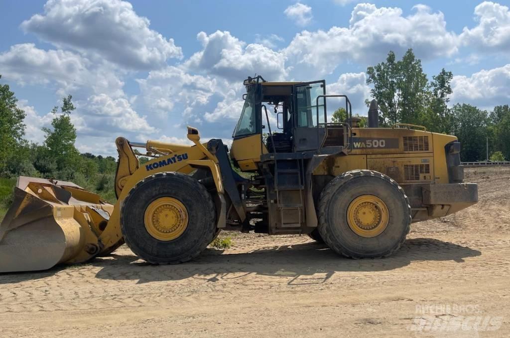 Komatsu WA 500-6 Gumikerekes homlokrakodók