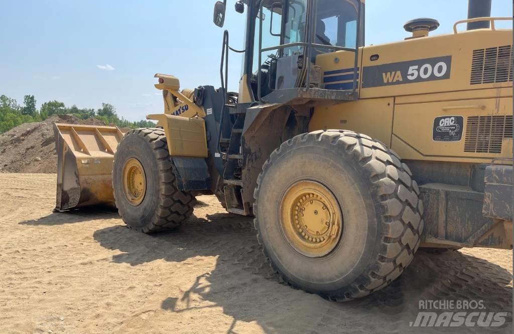 Komatsu WA 500-6 Gumikerekes homlokrakodók