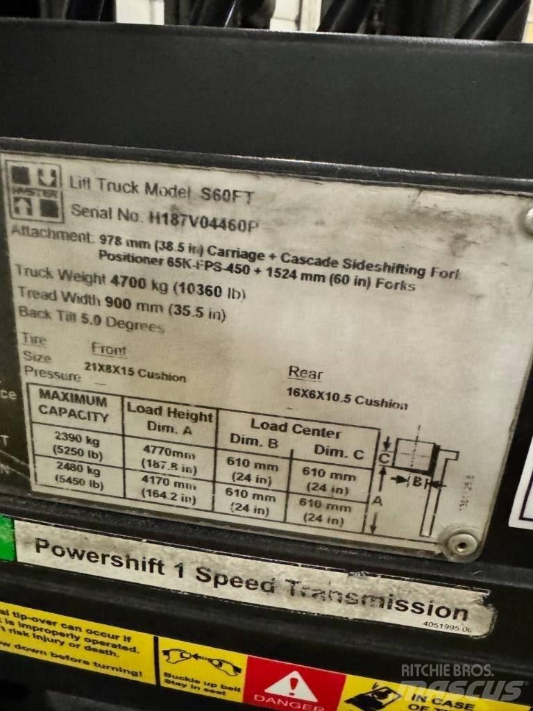 Hyster S 60 FT Targoncák-Egyéb