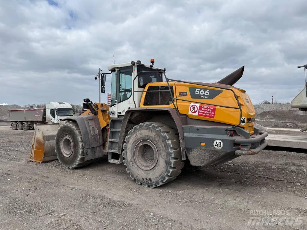Liebherr L 566 Gumikerekes homlokrakodók