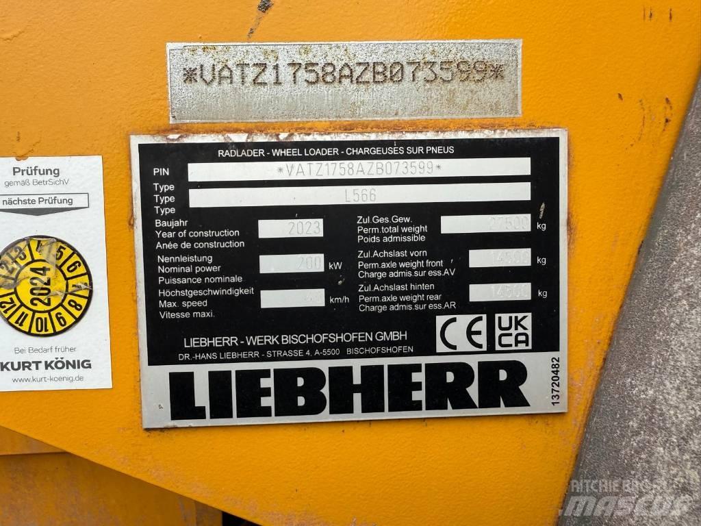 Liebherr L 566 Gumikerekes homlokrakodók
