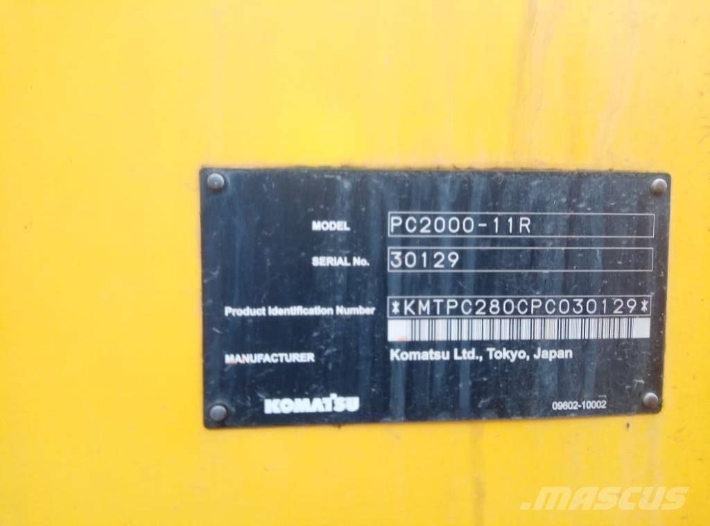 Komatsu PC 2000 Lánctalpas kotrók