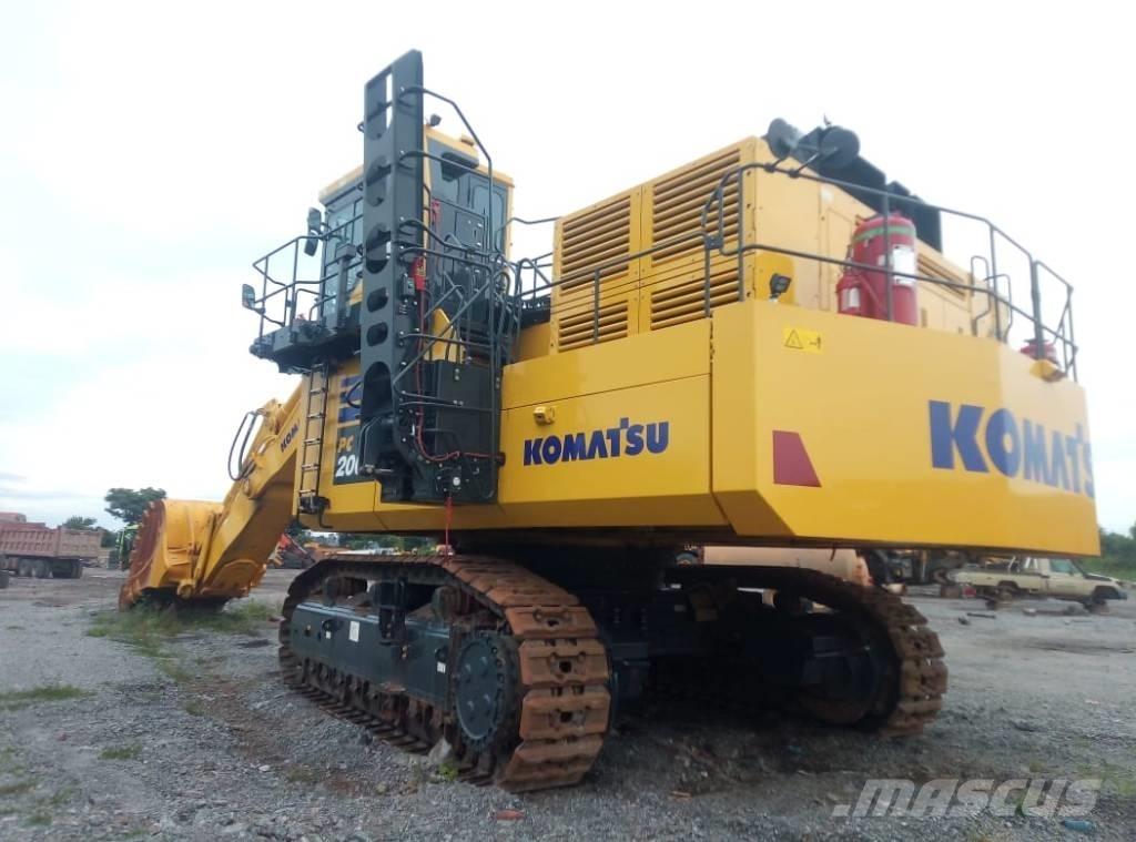 Komatsu PC 2000 Lánctalpas kotrók