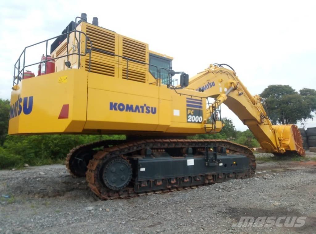 Komatsu PC 2000 Lánctalpas kotrók