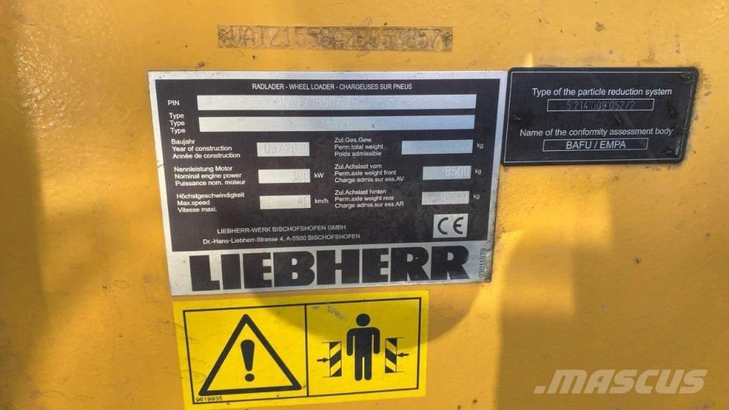 Liebherr L 526 Z Gumikerekes homlokrakodók