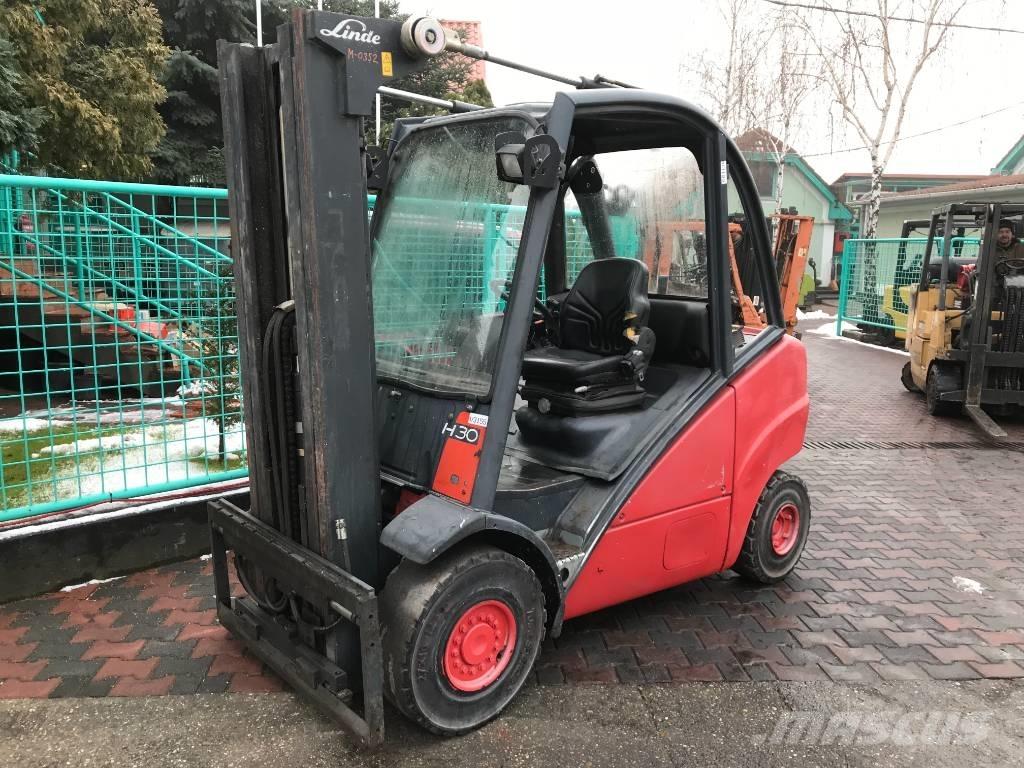 Linde H30T V-3155 Gázüzemű targoncák