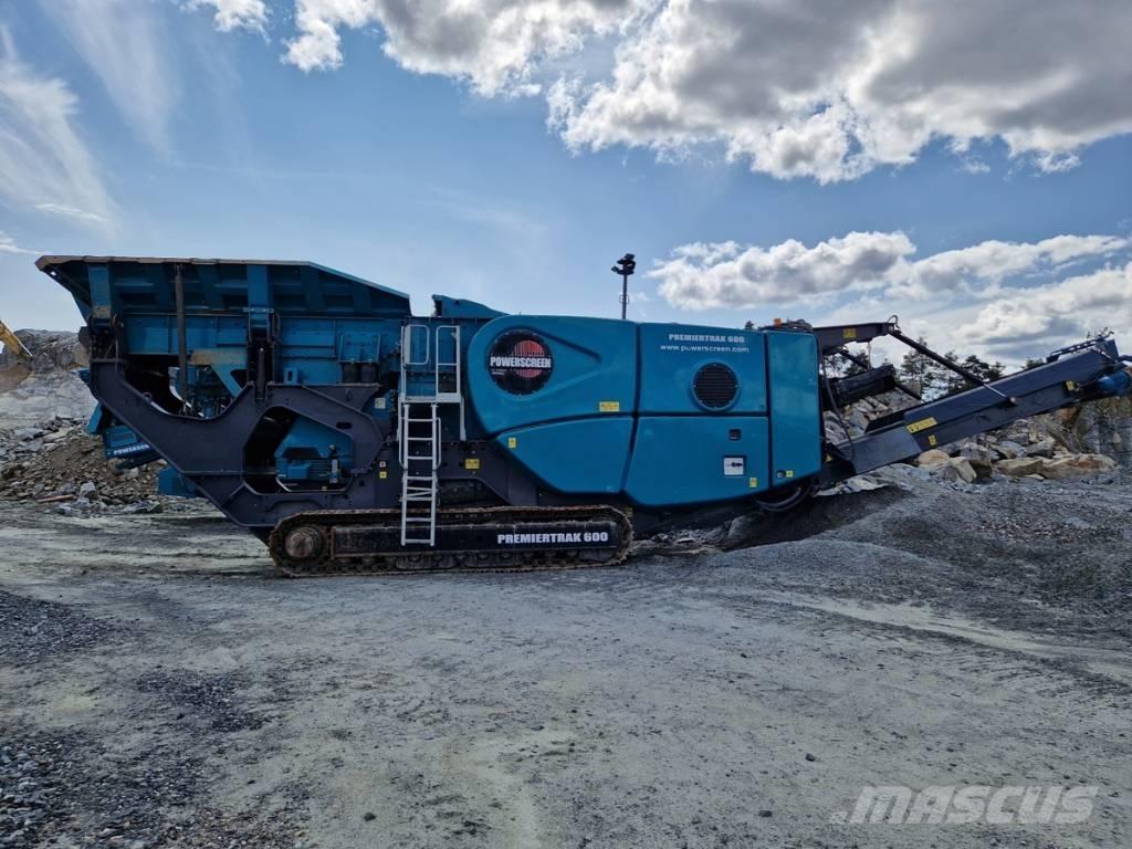 PowerScreen PT600E Mobil törőgépek