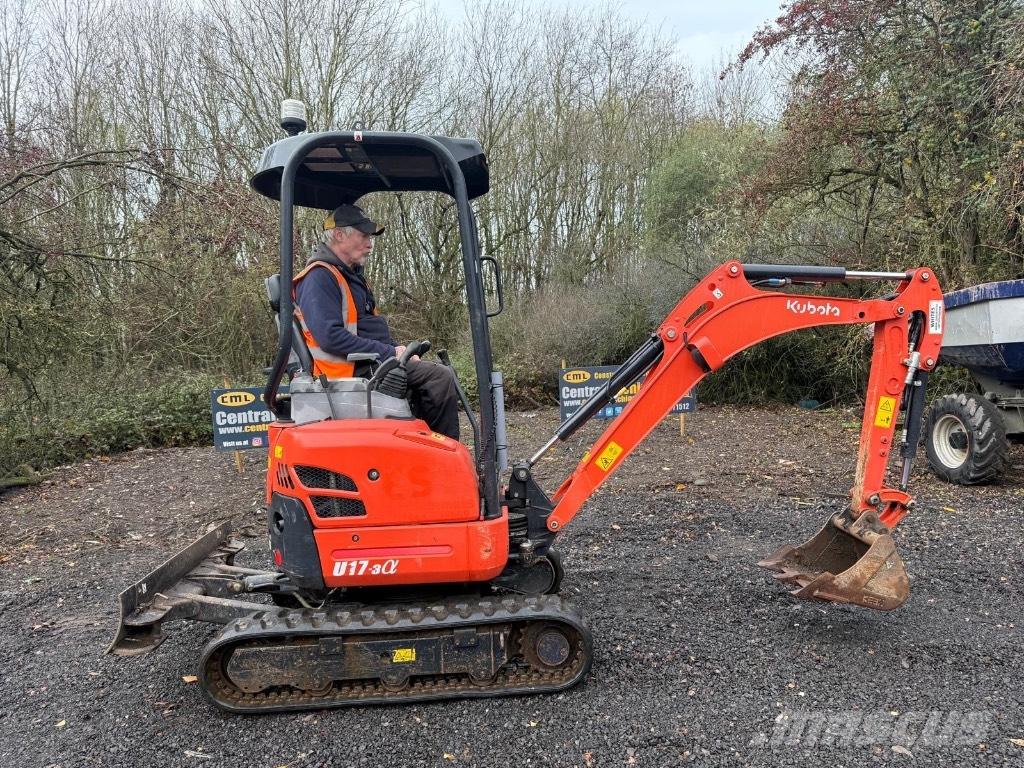 Kubota U 17-3 Mini kotrók < 7t