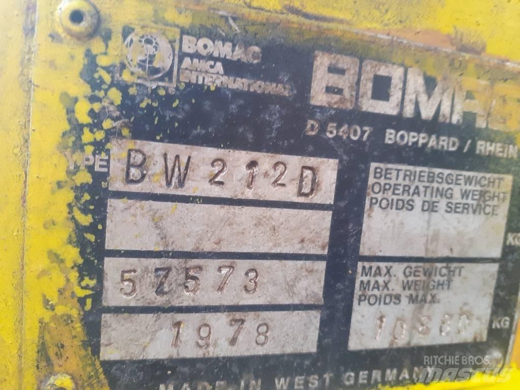 Bomag BW 212 D Talajtömörítő gépek