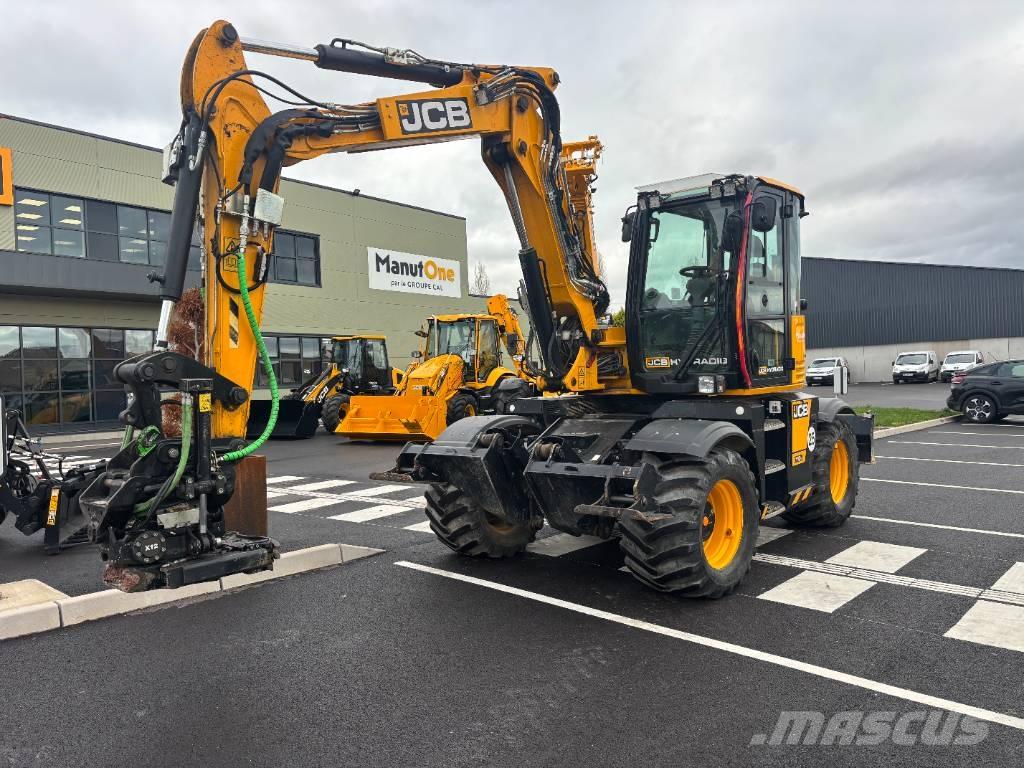 JCB Hydradig Gumikerekes kotrók