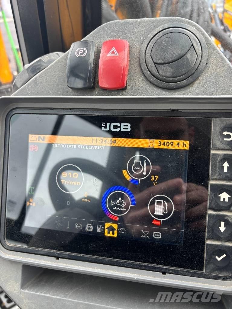 JCB Hydradig Gumikerekes kotrók