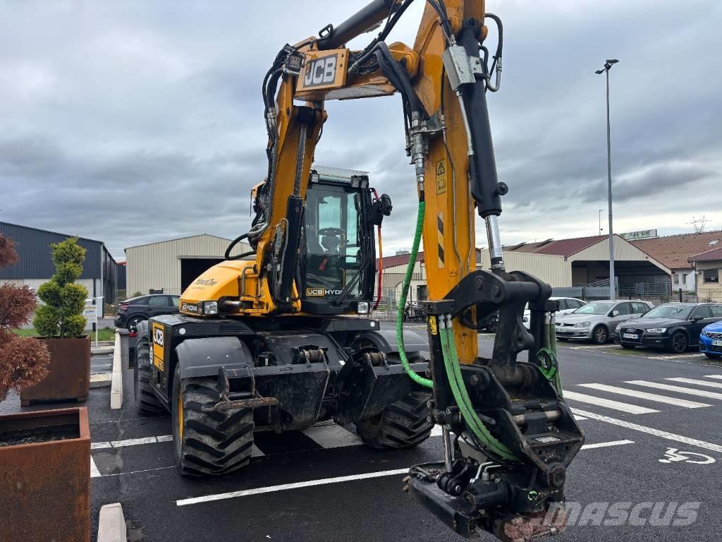 JCB Hydradig Gumikerekes kotrók