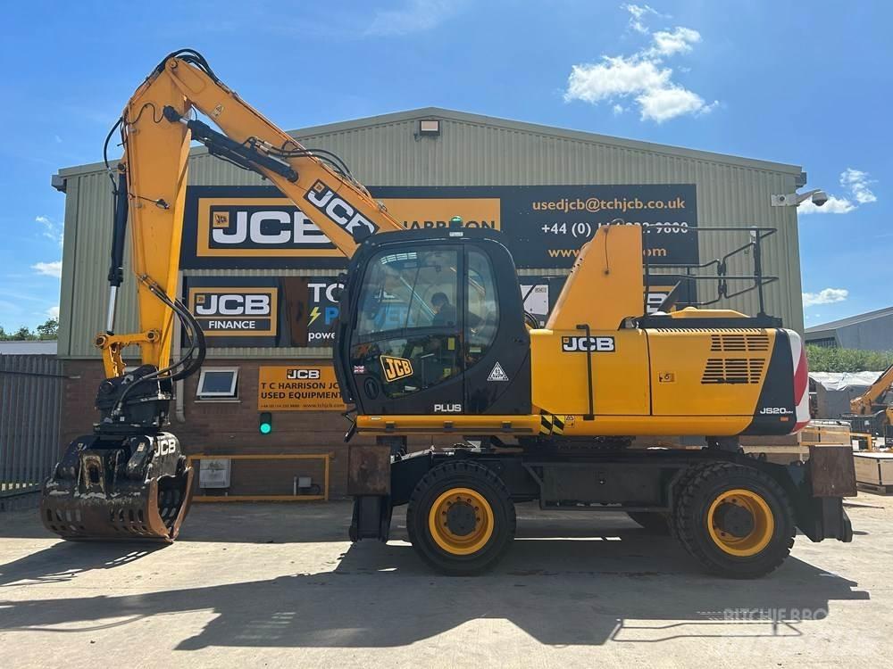 JCB JS20MH Gumikerekes kotrók