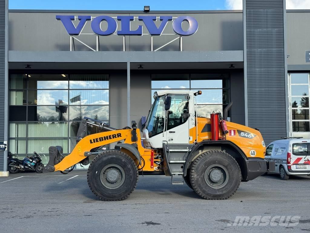 Liebherr L546 Gumikerekes homlokrakodók