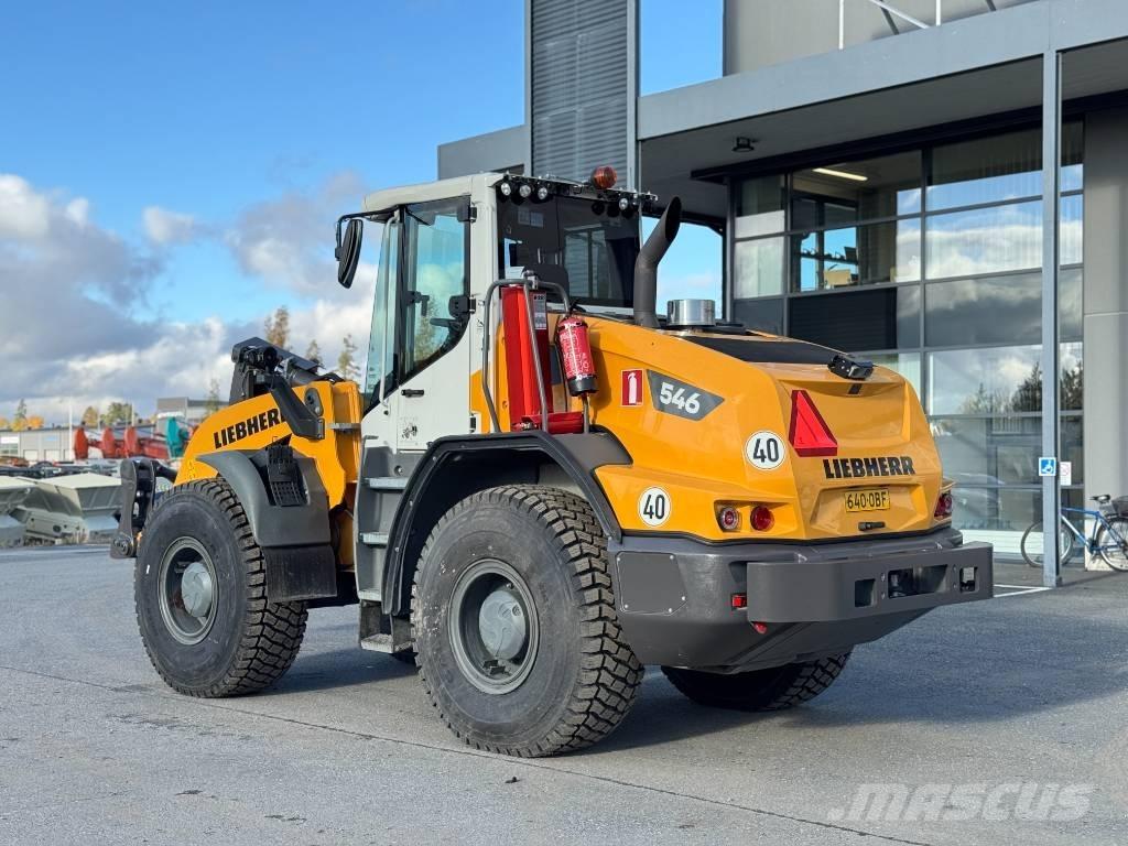 Liebherr L546 Gumikerekes homlokrakodók