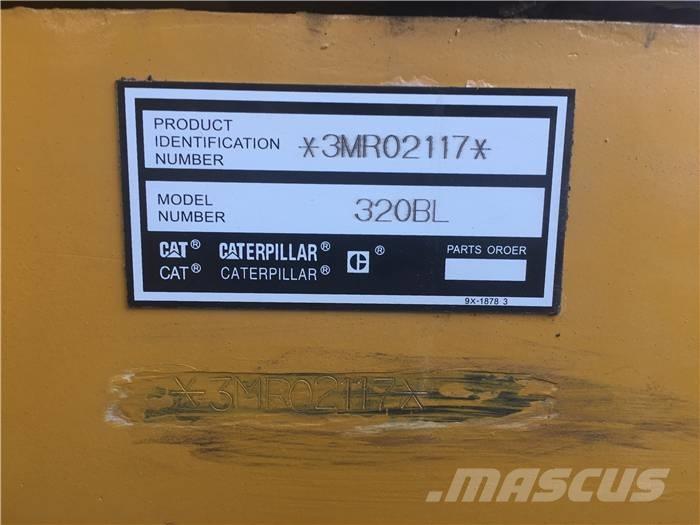 CAT 320 B Lánctalpas kotrók