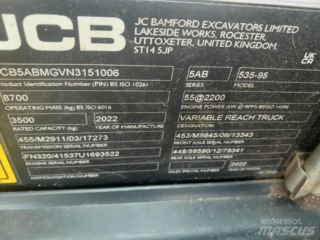 JCB 535-95 Teleszkópos rakodók