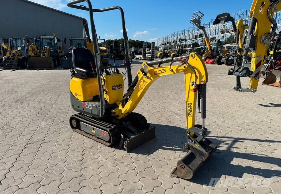 Wacker Neuson 803 Lánctalpas kotrók