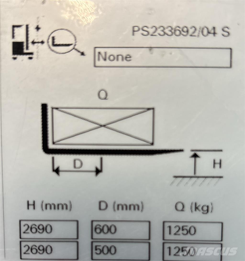 Atlet PS125 Gyalogkíséretű targonca