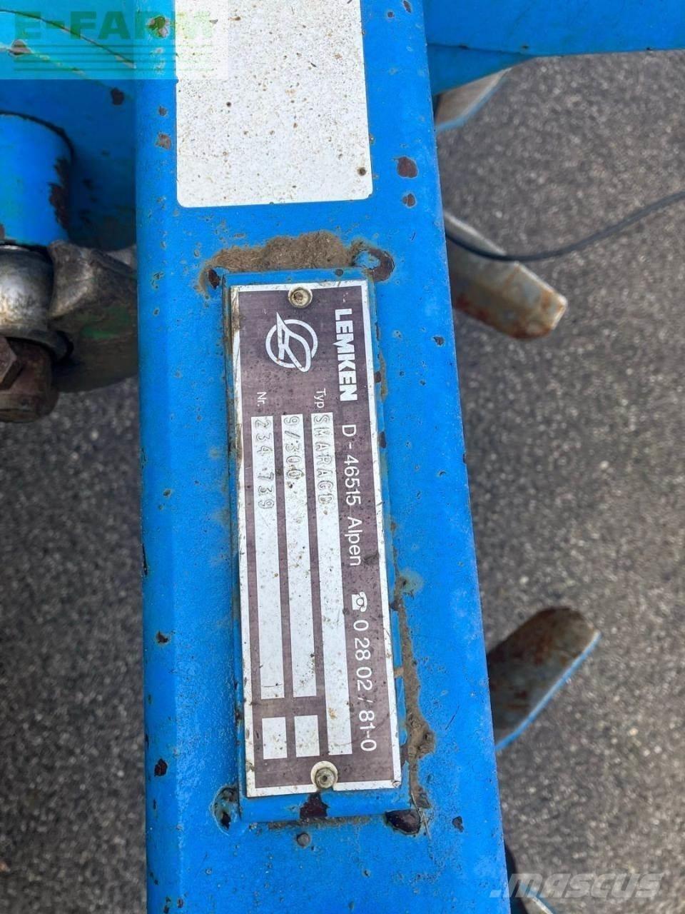 Lemken Smaragd 9 Kultivátorok