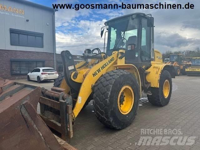 New Holland W 110 B Gumikerekes homlokrakodók