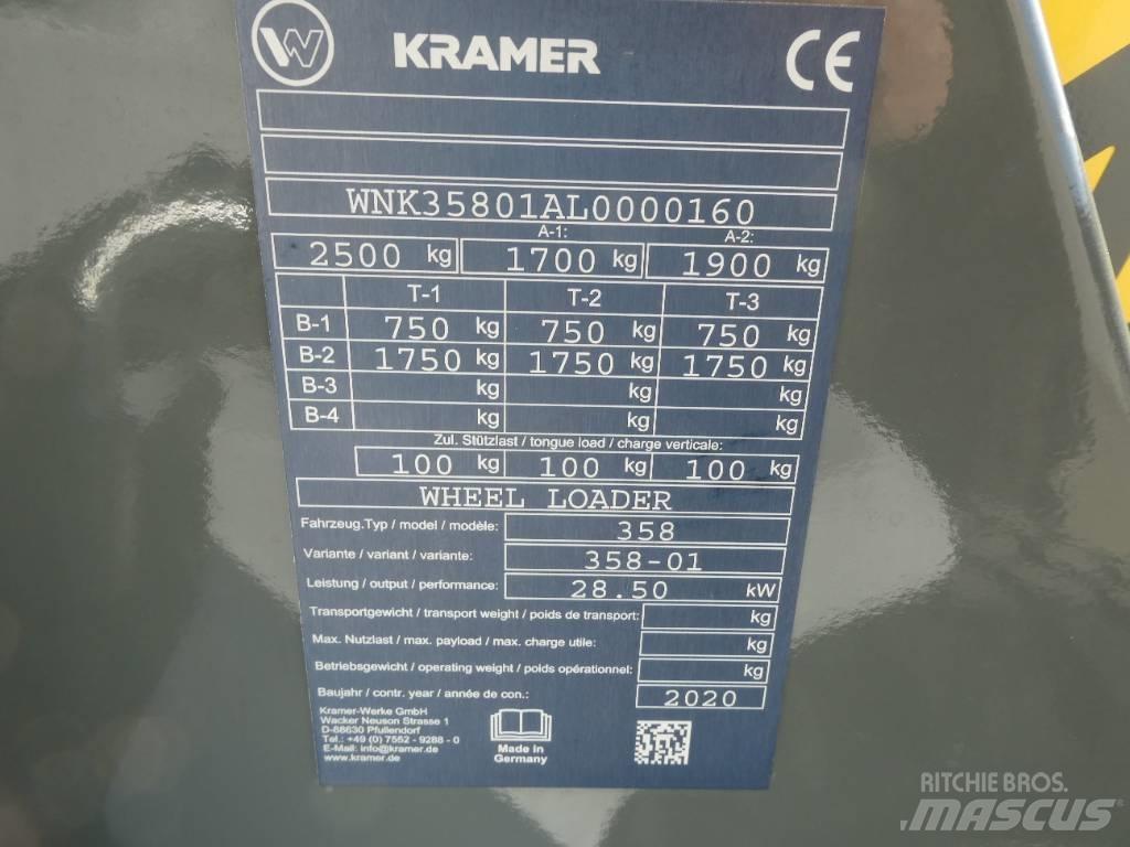 Kramer 5040 Gumikerekes homlokrakodók