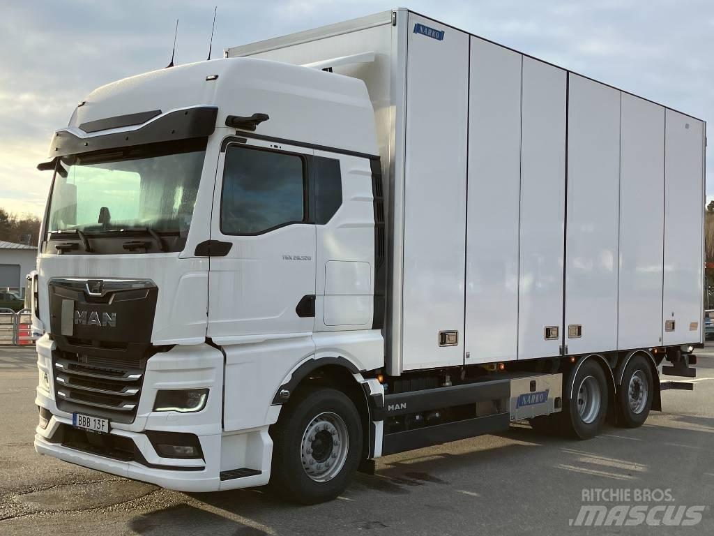 MAN TGX 26.520 Dobozos teherautók