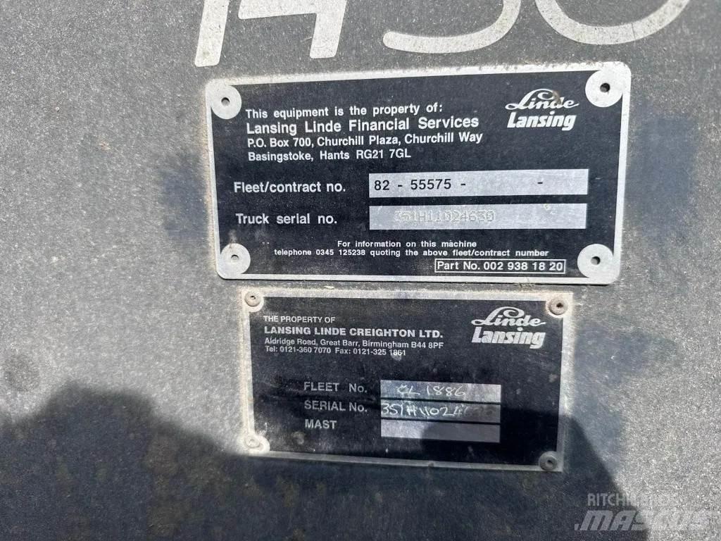 Linde H30D Dízel targoncák