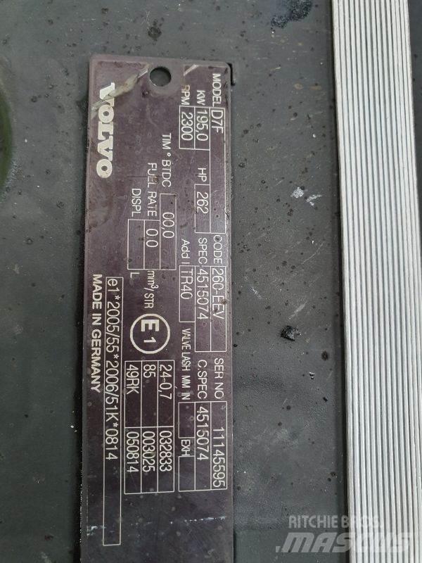 Volvo D7F Motorok