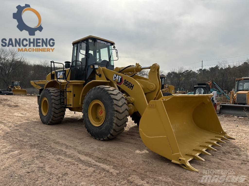 CAT 966H Gumikerekes homlokrakodók