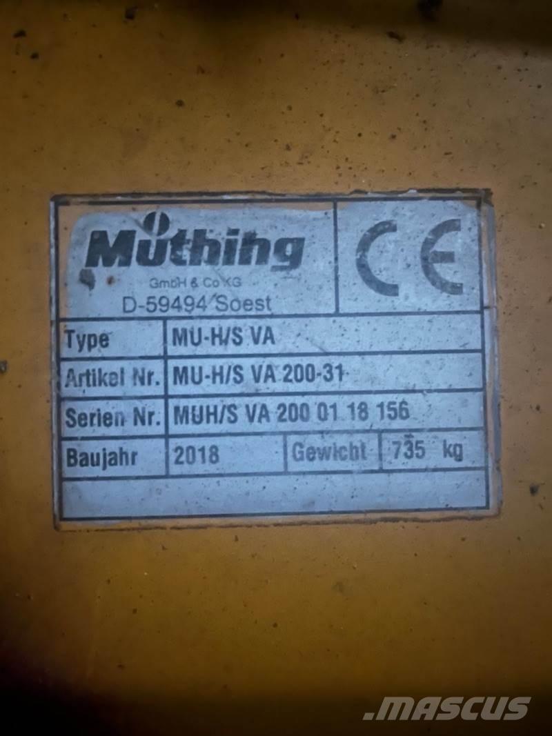 Müthing MU- H/S V A Egyéb szálastakarmányozási gépek