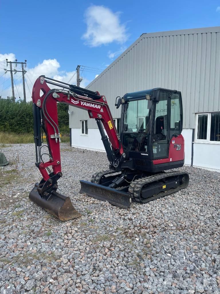 Yanmar SV26 Mini kotrók < 7t